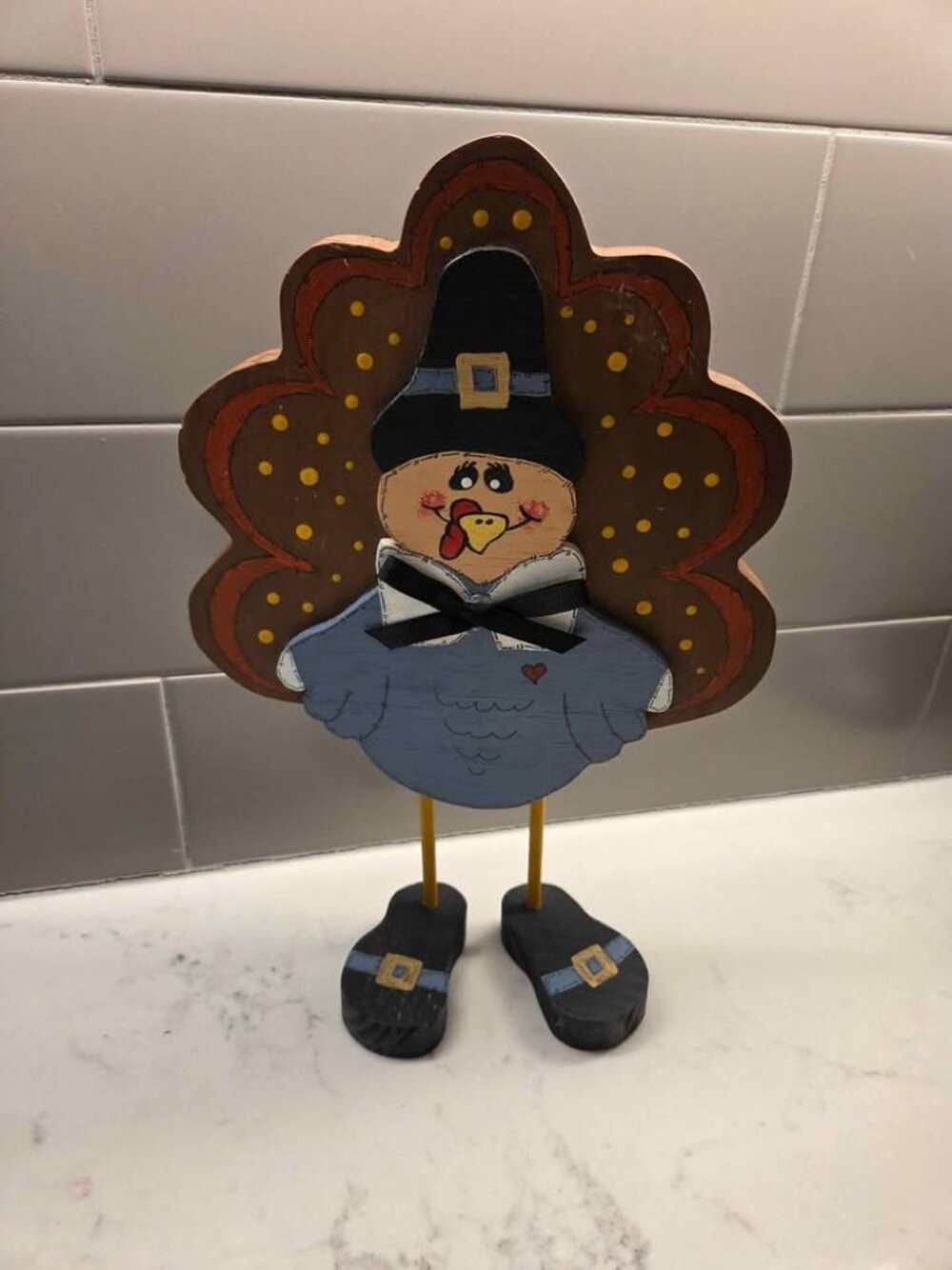 Vintage turkey decor peice 1998